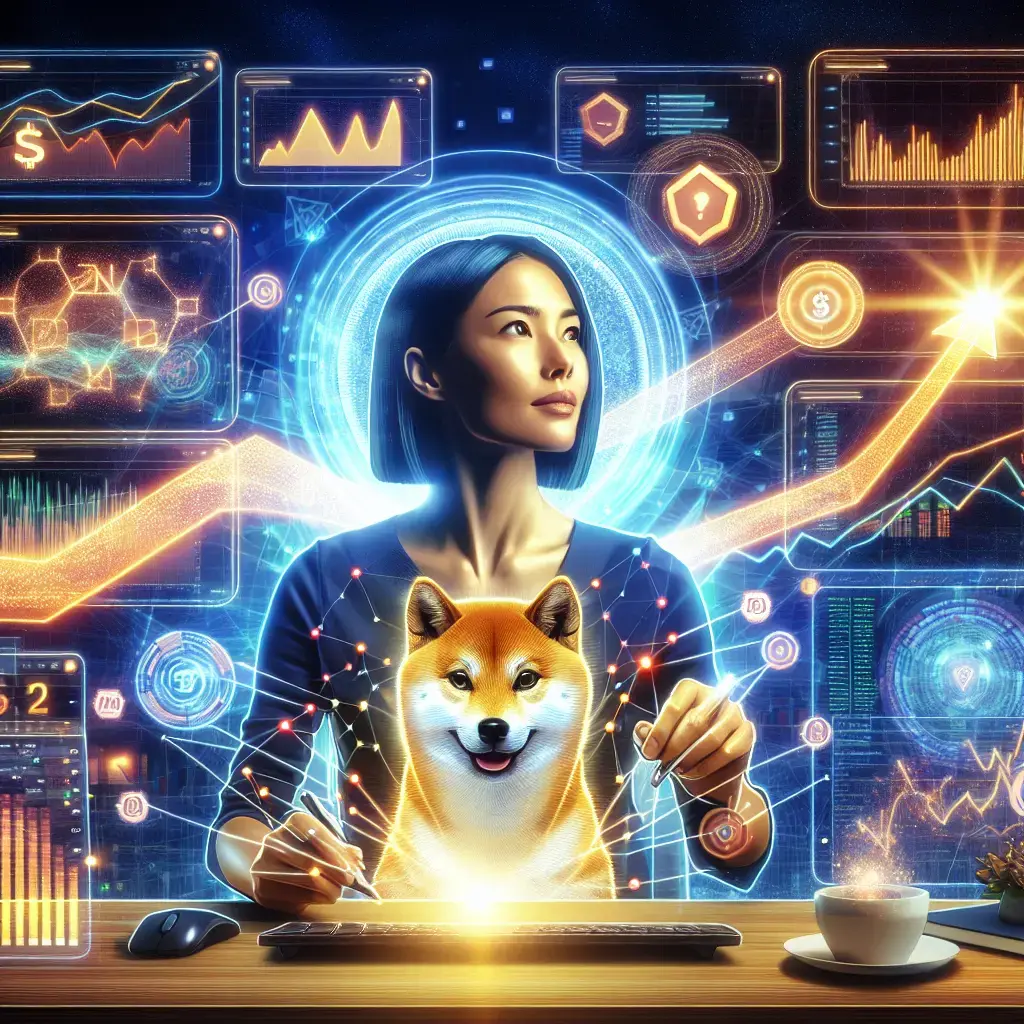 Image that represents the author Amelia Hart, a renowned blogger specializing in Shiba Inu (SHIB)